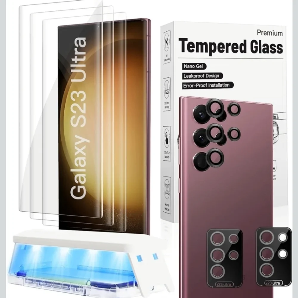 Galaxy S23 Ultra Tempered Glass Screen Protector